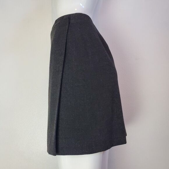 Vintage 90s Preview Collection Gray Wrap Mini Skirt - Picture 4 of 8
